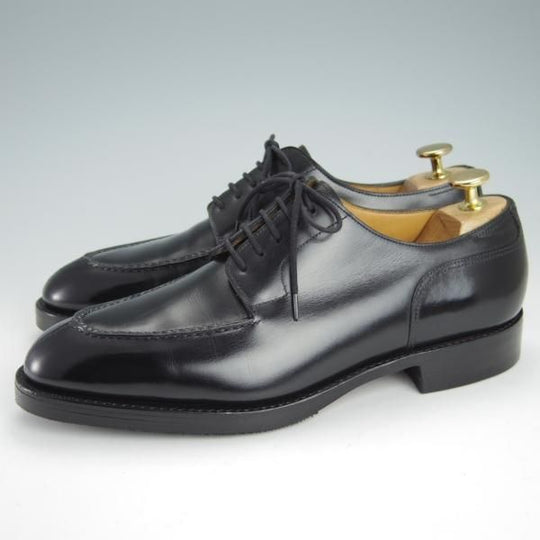 極上★ジョンロブ 5.5E【名作★シャンボード/CHAMBORD/スキンステッチ仕様】8695ラスト/Uチップ/カーフ/黒/メンズ/JOHN LOBB★g225