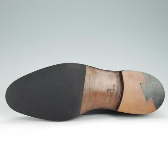 極上★ジョンロブ 5.5E【名作★シャンボード/CHAMBORD/スキンステッチ仕様】8695ラスト/Uチップ/カーフ/黒/メンズ/JOHN LOBB★g225