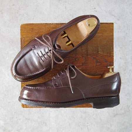 ★J.M.ウェストン 6.5D【定価￥126,500-★NOVO CALF/ノヴォカーフ/GOLF/ゴルフ】641/31ラスト/Uチップ/濃茶/Weston/ウエストン★g226