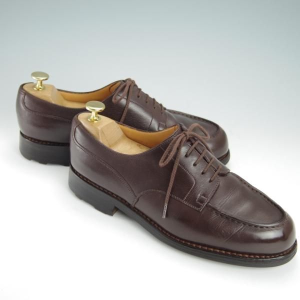 ★J.M.ウェストン 6.5D【定価￥126,500-★NOVO CALF/ノヴォカーフ/GOLF/ゴルフ】641/31ラスト/Uチップ/濃茶/Weston/ウエストン★g226