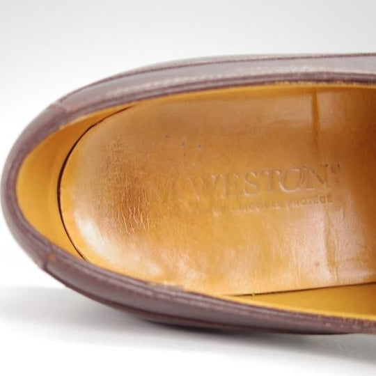 ★J.M.ウェストン 6.5D【定価￥126,500-★NOVO CALF/ノヴォカーフ/GOLF/ゴルフ】641/31ラスト/Uチップ/濃茶/Weston/ウエストン★g226