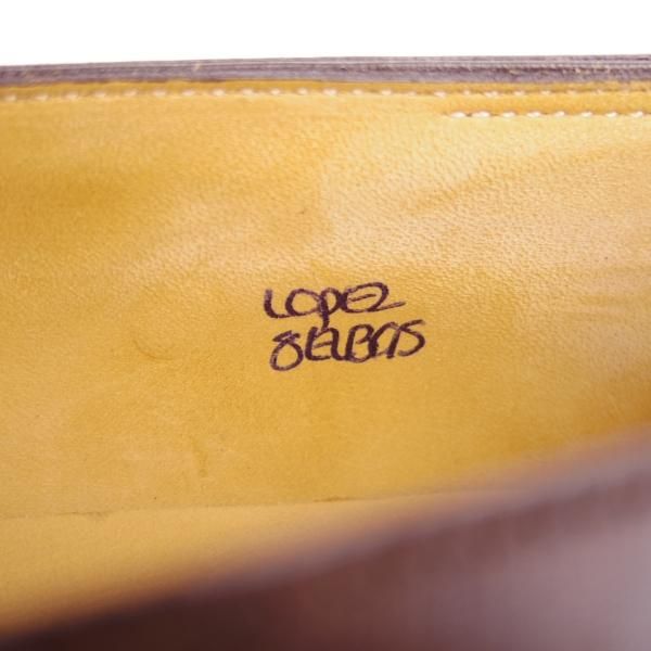 極上★ジョンロブ 8E【モデル定価￥217,800-★ミュージアムカーフ/ロペス/LOPEZ】4395ラスト/コインローファー/濃茶/JOHN LOBB★g227