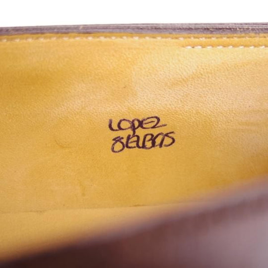 極上★ジョンロブ 8E【モデル定価￥217,800-★ミュージアムカーフ/ロペス/LOPEZ】4395ラスト/コインローファー/濃茶/JOHN LOBB★g227