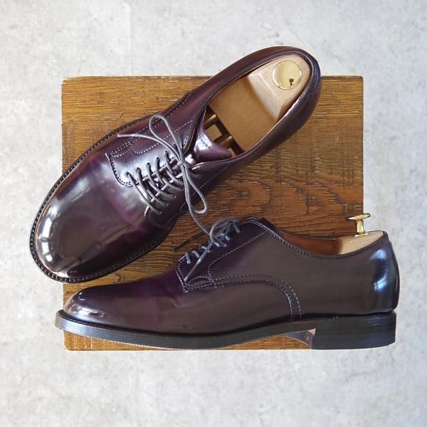 極美品☆オールデン 7.5D【定価￥136,400-☆コードバン仕様/ミリタリー