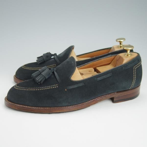 極上★オールデン 8D【ブルックスブラザーズ別注★09188/アバディーンラスト】タッセルローファー/スエード/BROOKS BROTHERS/Alden★g232
