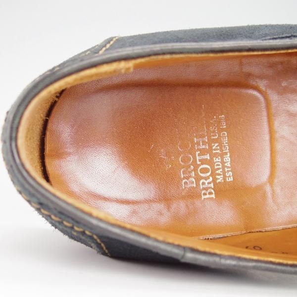 極上★オールデン 8D【ブルックスブラザーズ別注★09188/アバディーンラスト】タッセルローファー/スエード/BROOKS BROTHERS/Alden★g232