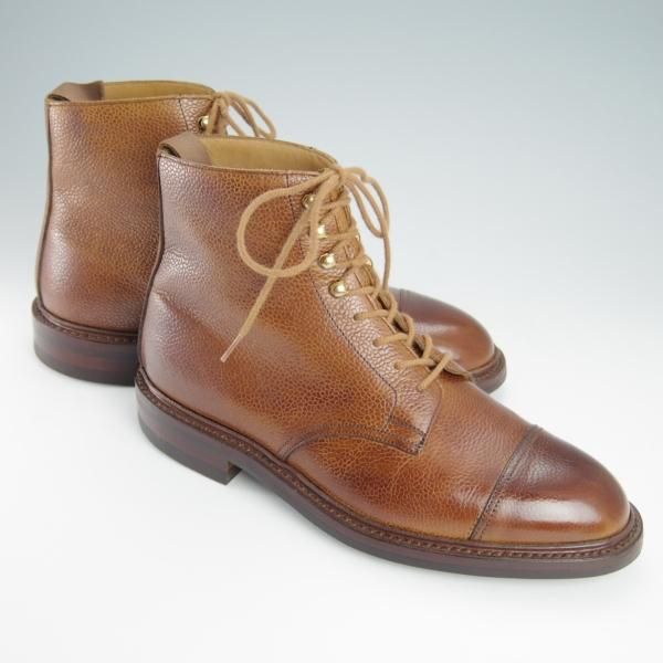 美品★クロケット&ジョーンズ 7E【定価￥99,000-★ダイナイトソール仕様/CONISTON/コニストン】325ラスト/ブーツ/Crockett&Jones★g234