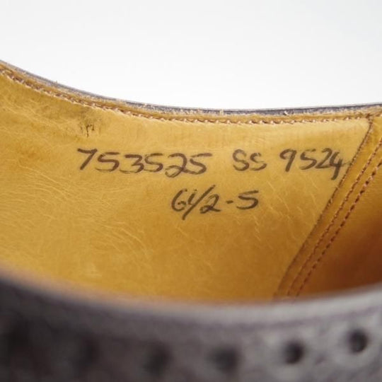新品★トリッカーズ SIZE 6.5【貴重★70万番台(80's〜90's)/ビンテージ/デッドストック】EPSOM/9524/フルブローグ/メンズ/Tricker's★g235