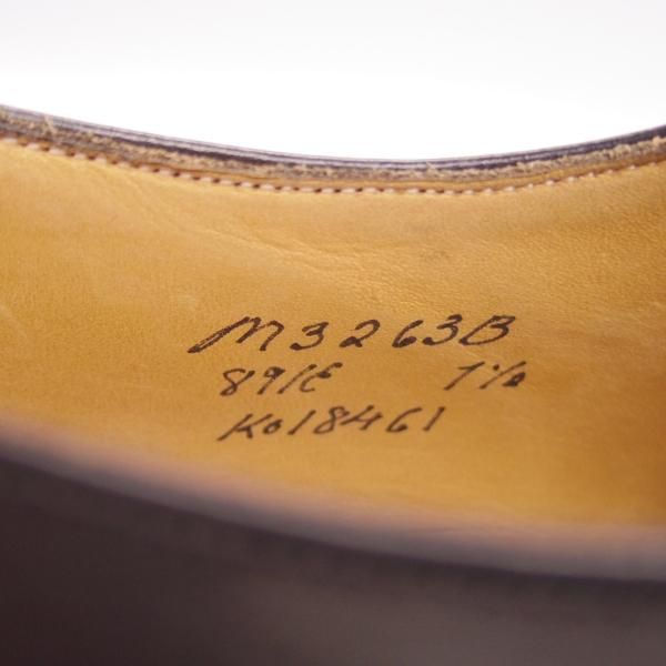 極上★(英)チーニー 7.5E【★ロイドフットウェア別注/Lloyd Footwear】Mシリーズ/89ラスト/ストレートチップ/カーフ/黒/CHEANEY★g236