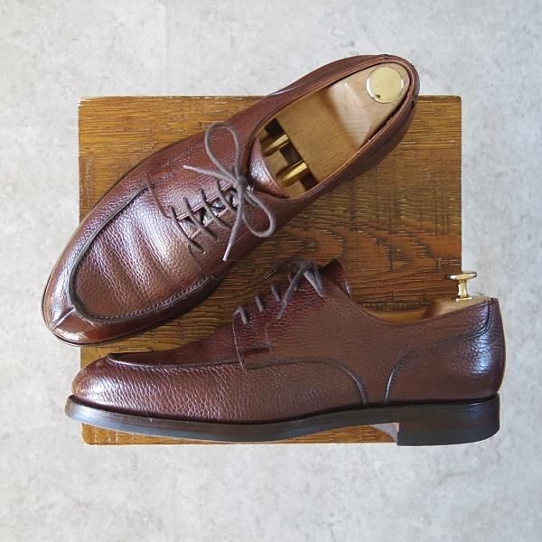 極上★クロケット&ジョーンズ UK8/US8.5D【ダイナイトソール仕様★ブルックスブラザーズ別注/Peal&co】325ラスト/Crockett&Jones★g237