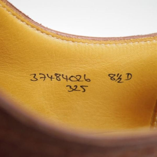 極上★クロケット&ジョーンズ UK8/US8.5D【ダイナイトソール仕様★ブルックスブラザーズ別注/Peal&co】325ラスト/Crockett&Jones★g237