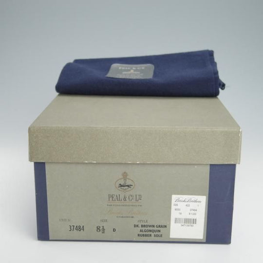 極上★クロケット&ジョーンズ UK8/US8.5D【ダイナイトソール仕様★ブルックスブラザーズ別注/Peal&co】325ラスト/Crockett&Jones★g237