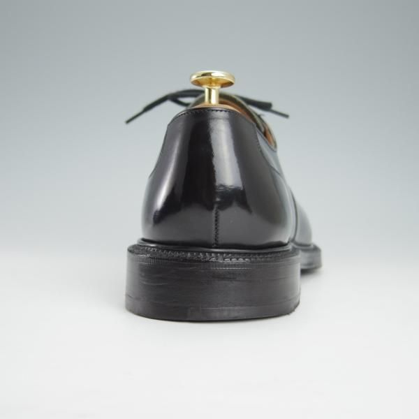 美品★チャーチ 95F/UK9.5【★LANCASTER/173ラスト】5都市ロゴ/ストレートチップ/ポリッシュドバインダーカーフ/黒/メンズ/Church's★g238