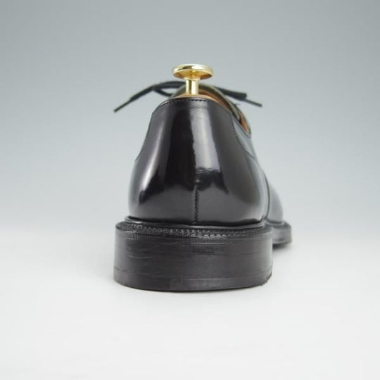 美品★チャーチ 95F/UK9.5【★LANCASTER/173ラスト】5都市ロゴ/ストレートチップ/ポリッシュドバインダーカーフ/黒/メンズ/Church's★g238