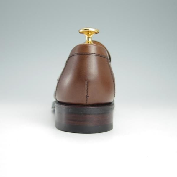 未使用★(スペイン製)YANKO/ヤンコ SIZE 6.5【グッドイヤーウェルテッド製法★14700/CAMBRIDGE】コインローファー/カーフ/NIGER/茶★g239