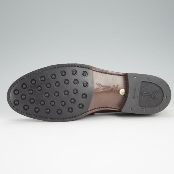 未使用★(スペイン製)YANKO/ヤンコ SIZE 6.5【グッドイヤーウェルテッド製法★14700/CAMBRIDGE】コインローファー/カーフ/NIGER/茶★g239