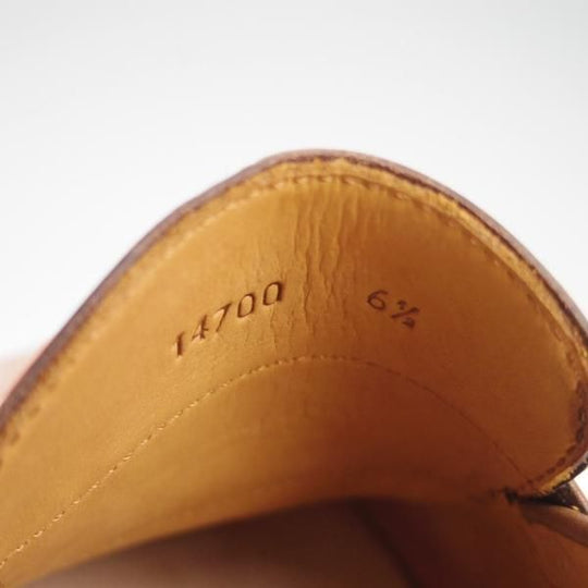 未使用★(スペイン製)YANKO/ヤンコ SIZE 6.5【グッドイヤーウェルテッド製法★14700/CAMBRIDGE】コインローファー/カーフ/NIGER/茶★g239