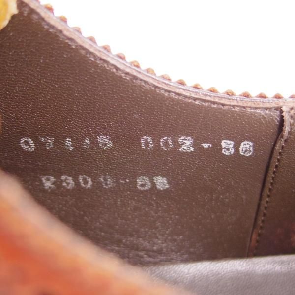 ★三陽山長 SIZE 8.5【定価￥77,000-★隼之介/R309ラスト】JUNNOSUKE/イミテーションブローグ/カーフ/茶/メンズ/SanyoYamacho★g240