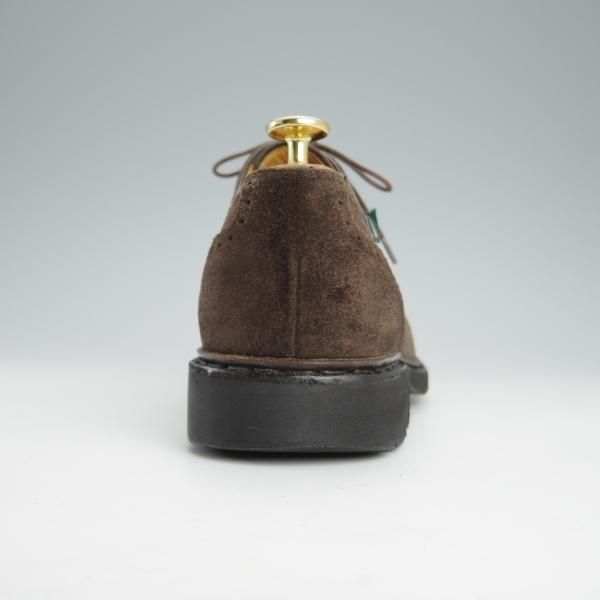 極上★パラブーツ SIZE 8【モデル定価￥74,800-★Andersen/アンデルセン】ギャラクシーソール/フルブローグ/スエード/Paraboot★g241