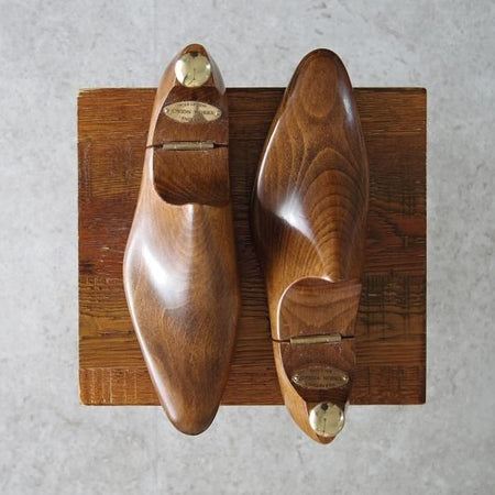 極上★ユニオンワークス SIZE 8【(英)Spring Line社製★137/ヒンジ式シューツリー】木製シューキーパー/メンズ/UNION WORKS★g187