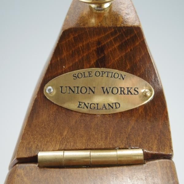 極上★ユニオンワークス SIZE 8【(英)Spring Line社製★137/ヒンジ式シューツリー】木製シューキーパー/メンズ/UNION WORKS★g187