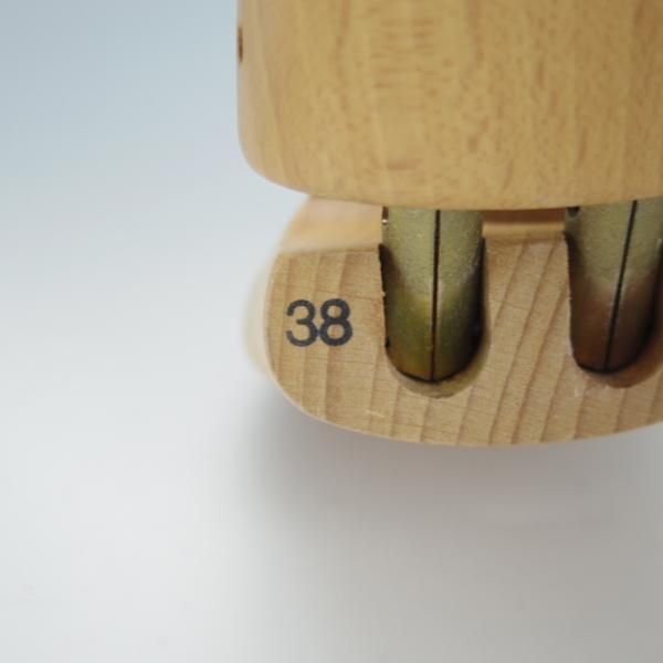 極上★(仏)オーベルシー SIZE 38【★純正シューツリー/木製シューキーパー】メンズ/AUBERCY★g189