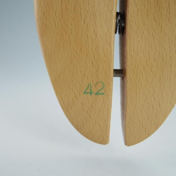 極上★(独)ハートマン SIZE 42【貴重★伊勢丹メンズ別注/ブナ素材】木製シューツリー/シューキーパー/ISETAN/HARTMANN★g196