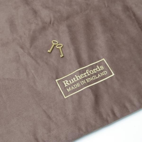 極上★(英)ラザフォード/Rutherfords【定価￥52,800-★ブライドルレザー仕様/フォリオケース】チェスナット/バッグ/メンズ/茶/鞄★N5679
