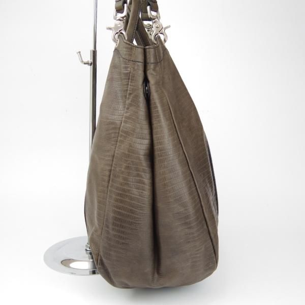 極上★(伊)ダニエル&ボブ【定価10万円以上★クロドーロ/BEYES別注/リザード型押し】2WAY CULODORO/トートバッグ/鞄/革/Daniel&Bob★N5681