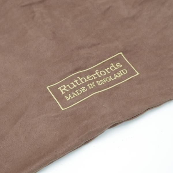 極美品★(英)ラザフォード/Rutherfords【定価￥60,500-★ブライドルレザー仕様/ミュージックバッグ】紺/革/メンズ/ビジネス/鞄★N5682