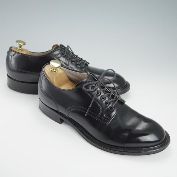 美品 オールデン プレーントゥ シューズ コードバン アローズ 別注 極美品☆オールデン 6.5D【コードバン仕様☆モディファイドラスト