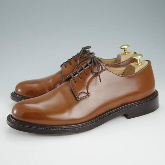 極美品★チャーチ 90F/UK9【モデル定価￥103,400-★シャノン/SHANNON】103ラスト/サンダルウッド/プレーントゥ/茶/メンズ/Church's★g248