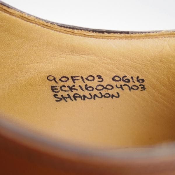 極美品★チャーチ 90F/UK9【モデル定価￥103,400-★シャノン/SHANNON】103ラスト/サンダルウッド/プレーントゥ/茶/メンズ/Church's★g248