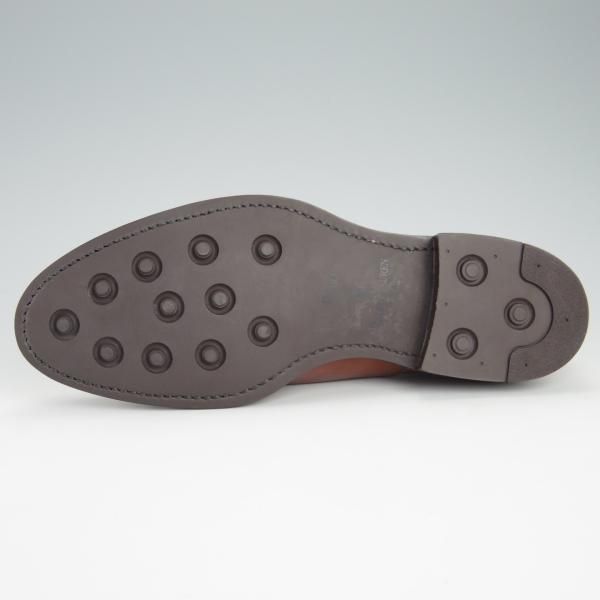 未使用★ポロ・ラルフローレン SIZE 24.5【貴重★グッドイヤーウェルテッド製法/日本製】茶/パンチドキャップトゥ/リーガル/REGAL/POLO Ralph Lauren★g250