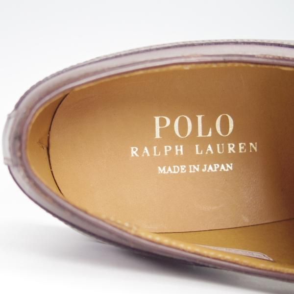 新品★ラルフローレン SIZE 25【定価￥50,600-★ダイナイトソール仕様/RL06】Uチップ/カーフ/Ralph Lauren/リーガル/REGAL★g251