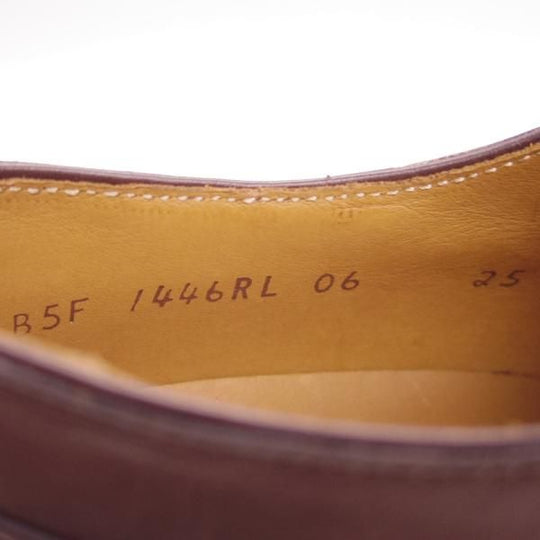 新品★ラルフローレン SIZE 25【定価￥50,600-★ダイナイトソール仕様/RL06】Uチップ/カーフ/Ralph Lauren/リーガル/REGAL★g251