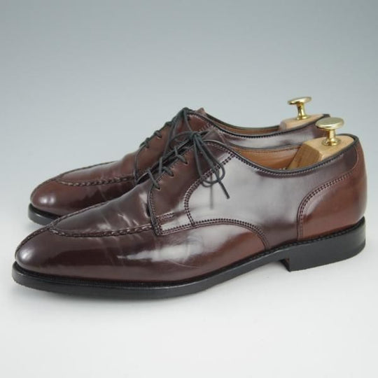 極上★(米)アレンエドモンズ 8E【貴重★ブラウン色系コードバン/Brandywood】Uチップ/茶/メンズ/ALLEN EDMONDS★g255