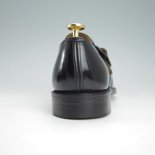 極美品★チャーチ65F/UK6.5【貴重★73ラスト/ブックバインダーカーフ】Westbury/3都市ロゴ/モンクストラップ/黒/メンズ/Church's★g259