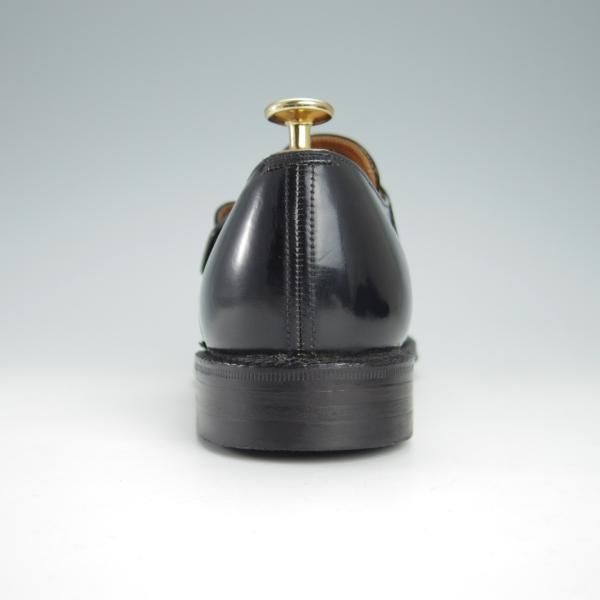 極美品★チャーチ65F/UK6.5【貴重★73ラスト/ブックバインダーカーフ】Westbury/3都市ロゴ/モンクストラップ/黒/メンズ/Church's★g259