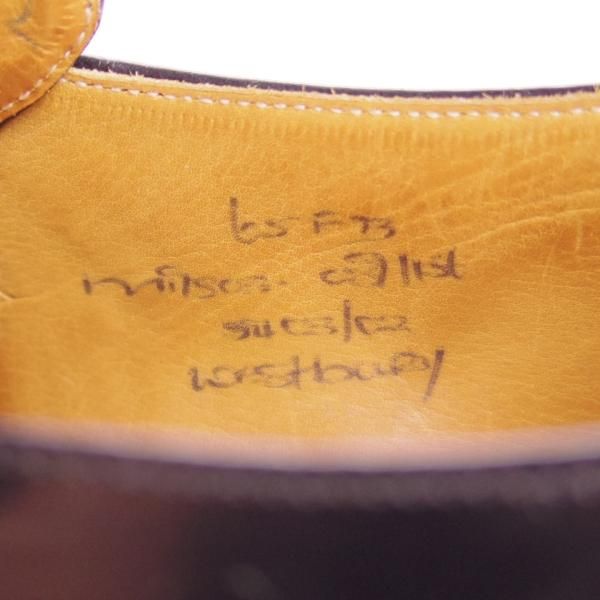 極美品★チャーチ65F/UK6.5【貴重★73ラスト/ブックバインダーカーフ】Westbury/3都市ロゴ/モンクストラップ/黒/メンズ/Church's★g259