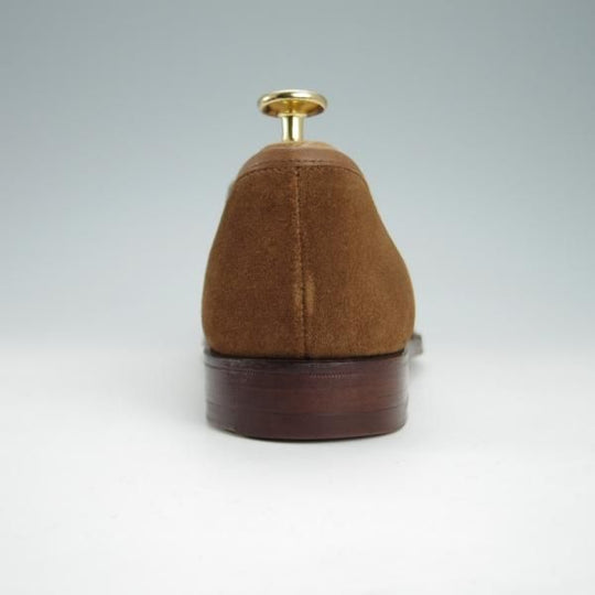 極美品★クロケット&ジョーンズ 6E【定価￥75,900-★ビームスF別注/GAVIN】235ラスト/ローファー/スエード/BEAMS F/Crockett&Jones★g260