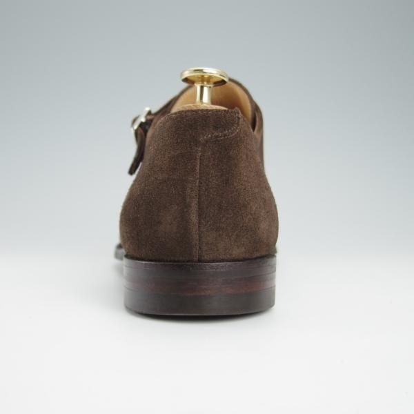 極美品★クロケット&ジョーンズ 8.5E【モデル定価￥93,500-★LOWNDES 2/ユナイテッドアローズ別注】341ラスト/濃茶/Crockett&Jones★g261