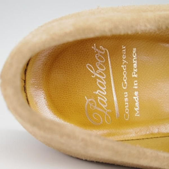 美品★パラブーツ SIZE 7【モデル定価￥77,000-★DAX/ダックス】DAIM/ギャラクシーソール/コインローファー/スエード/Paraboot★g263