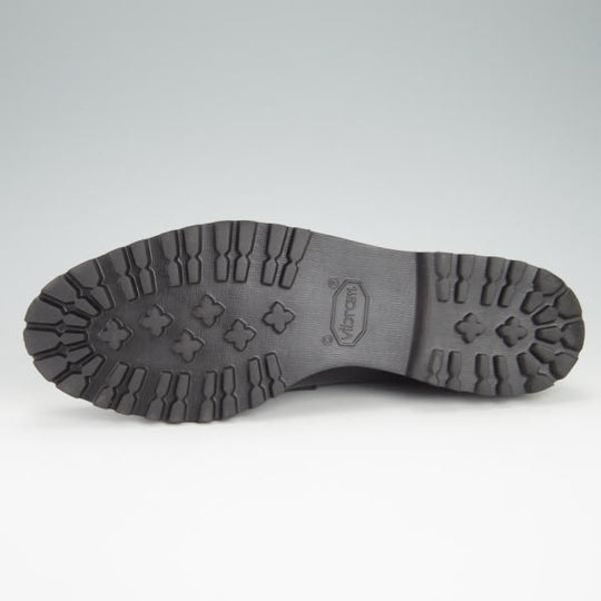 極美品★WH/ダブルエイチ SIZE 6.5【定価￥52,800-★(仏)アノネイ社/ボカルーカーフ】WH0505/コインローファー/Vocalou/黒/メンズ★g264