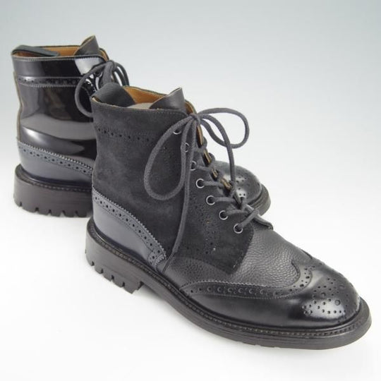 美品★トリッカーズ(レディース) SIZE 5.5【コマンドソール仕様★クレイジーパターンのモールトン】ネペンテス別注/2508/Tricker's★g265