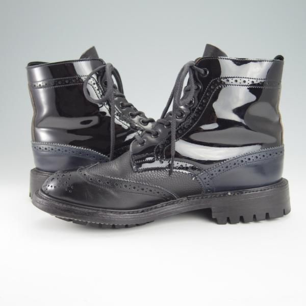 美品★トリッカーズ(レディース) SIZE 5.5【コマンドソール仕様★クレイジーパターンのモールトン】ネペンテス別注/2508/Tricker's★g265