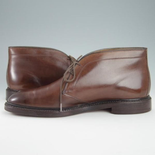極美品★(米)アレンエドモンズ 10E【★(米)ラルフローレン別注/Ralph Lauren】チャッカブーツ/カーフ/濃茶/メンズ/ALLEN EDMONDS★g266