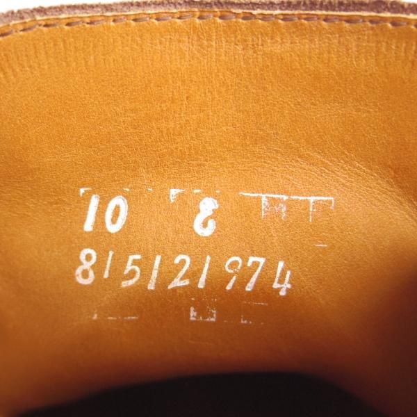 極美品★(米)アレンエドモンズ 10E【★(米)ラルフローレン別注/Ralph Lauren】チャッカブーツ/カーフ/濃茶/メンズ/ALLEN EDMONDS★g266