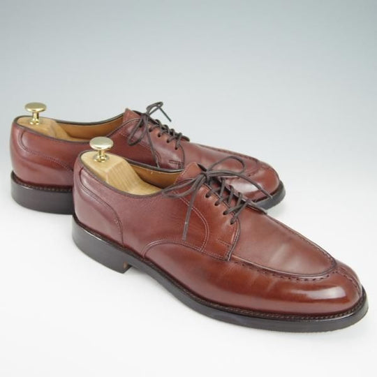 極上★(米)アレンエドモンズ 8.5C【現行定価7.5万円程度★Bradley/Uチップ】カーフ/茶/メンズ/ALLEN EDMONDS★g269