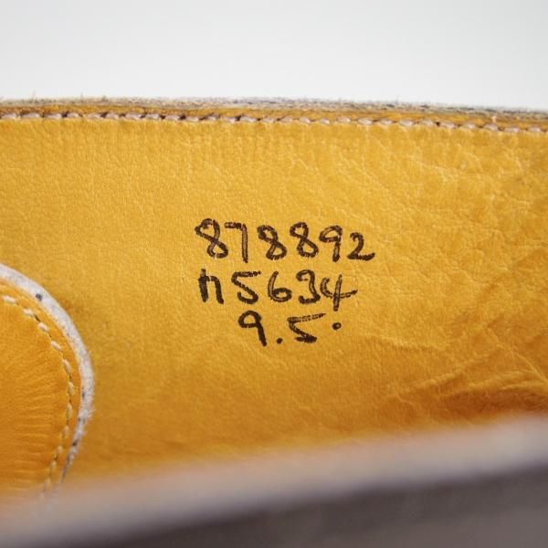 極美品★トリッカーズ SIZE 9【定価￥88,000-★ストウ/STOW/M5634】カントリーブーツ/カーフ/黒/メンズ/Tricker's★g273